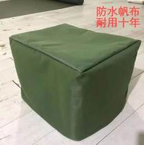 Customized thickened canvas rainproof cloth sun-resistant ship tarpaulin wear-resistant machine equipment cover electric pile cover generator