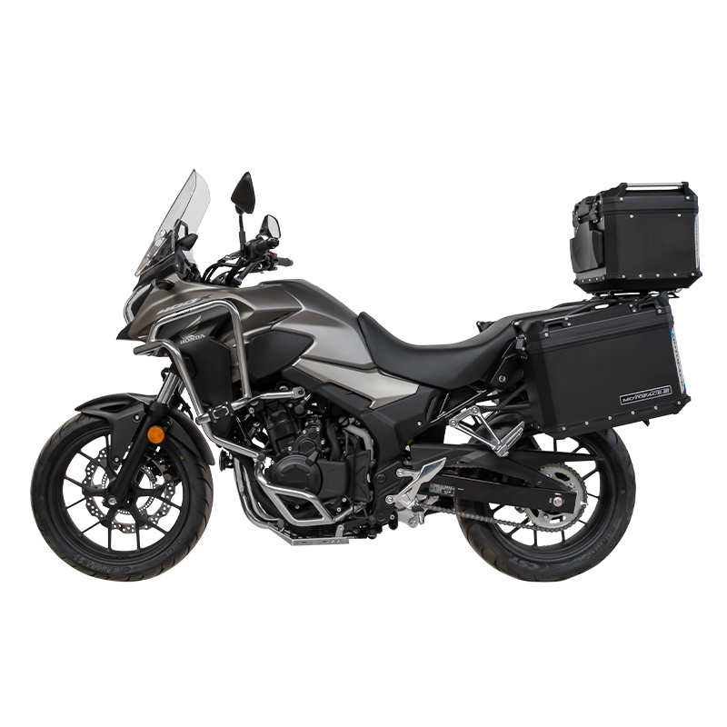 MOTOFACE applies Honda cb400x aluminum alloy three boxes upper and lower protective lever bumper retrofit side box tailbox-Taobao