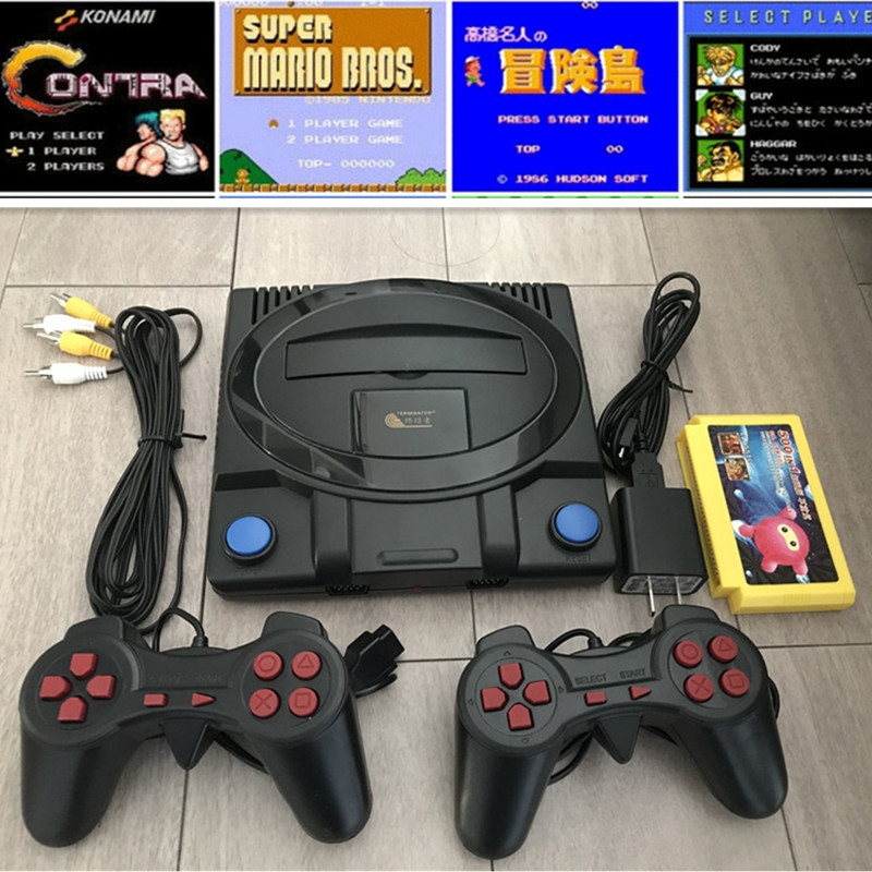 TV game console home fc card type retro nostalgic model to send boyfriend double game handle small classic overlord