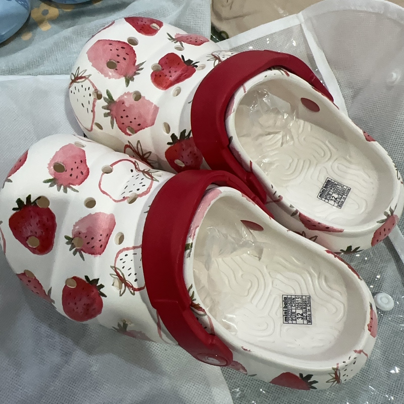 B Children's Caterpillar Two-Way Perforated Shoes B Children's Caterpillar Two-Way Perforated Shoes