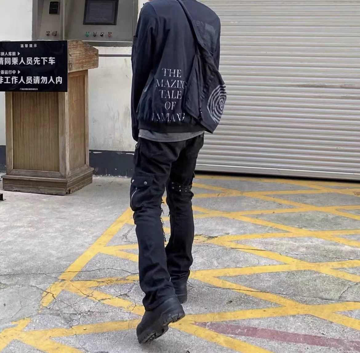 «Ready Stock» Undercover 06ss Swirl Tote Bag Wandering Bag Matching Artifact