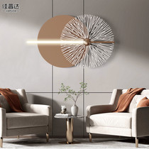 Modern light and luxurious wall decoration with lamp wall decoration pendant Living room wall Wall Decoration Bedroom Headboard Background Wall Iron Art Wall-mounted