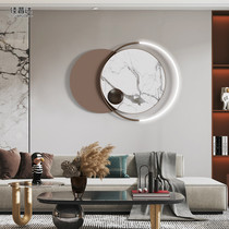 Willstyle Light Lavish Iron Art Home With Light Living Room Wall Accessories Room Creative bedroom headboard Decorative Art Pendant