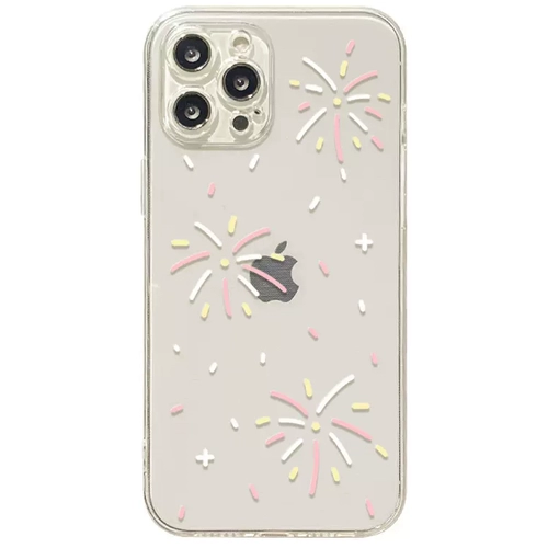 Подходит для Samsung A56/A36/A55/A35/A54/A53/A52/A14/NOTE10+/NOTE9 Samsung S25/S24/S23/S22/S21/S20/S10+ чехол для мобильного телефона с цветущим фейерверком