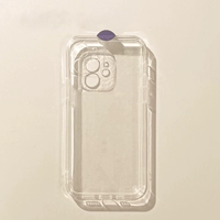 Чистый прозрачный корпус мобильного телефона