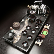 Wu Jinshi tea tray Whole viewing tea table Atomized water living room simple automatic household Kung Fu tea set