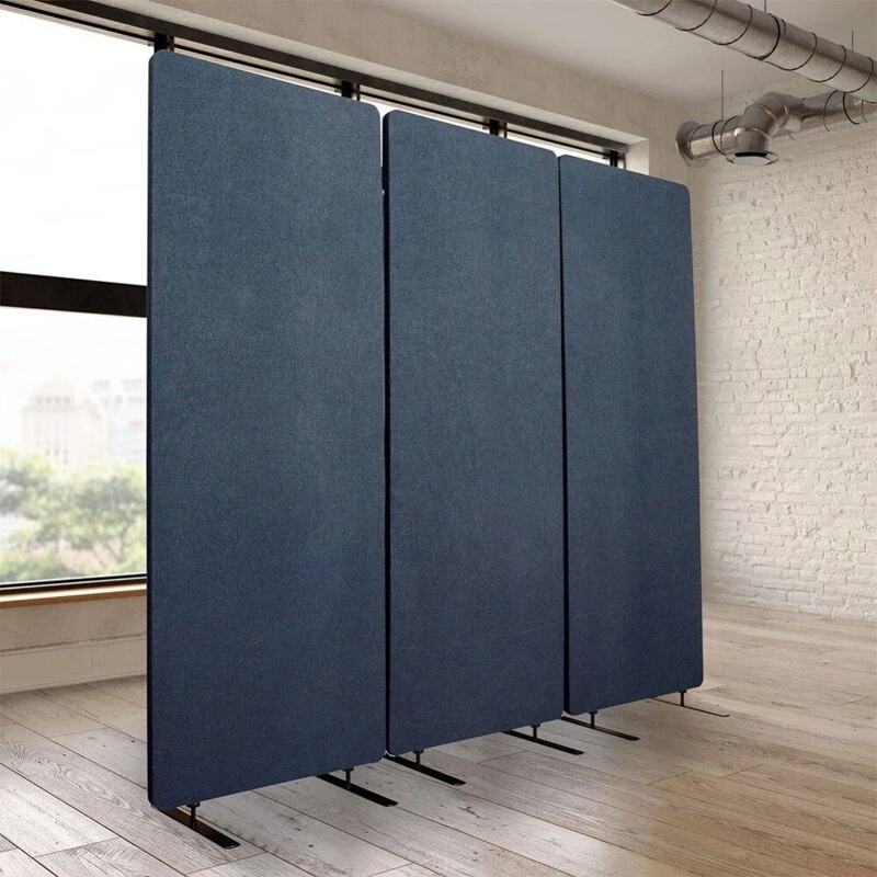 Soundproof Screen, Polyester Fiber Partition, Office Movable Divider, Expandable Privacy Screen, Modular