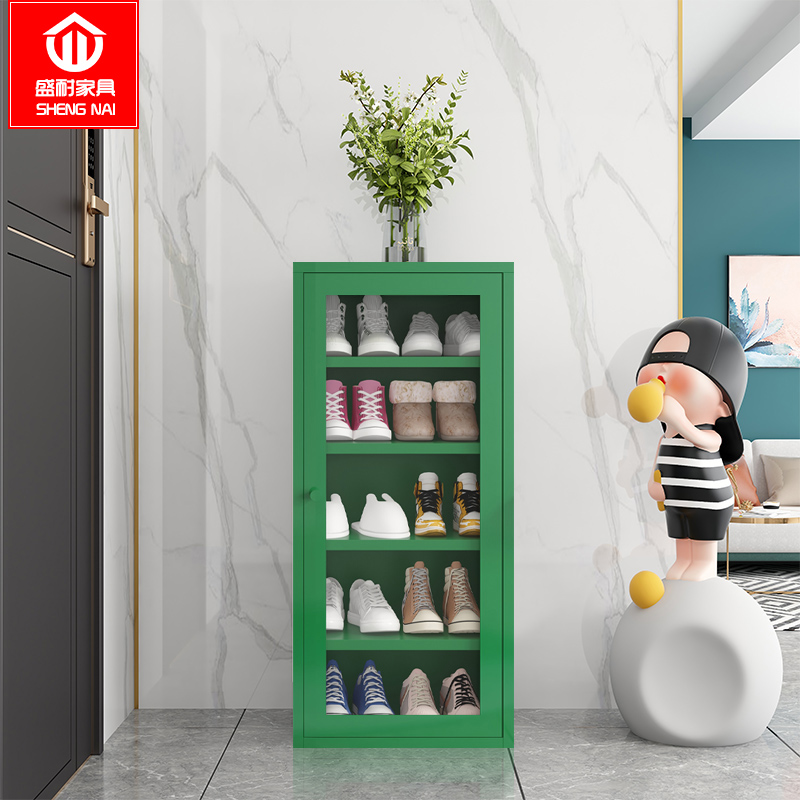 Shoe cabinet home door entry simple modern storage cabinet narrow simple large capacity multi-layer partition small shoe cabinet