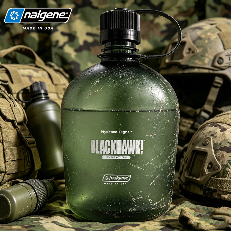 American Nalgene Lei Feng Bottle Sports Water Bottle Plastic Water Cup Outdoor Fitness Space Cup Portable Water Bottle 1L