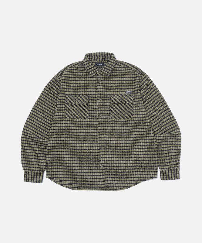 Japanese Trendy Xlarg Gorilla Plaid Thick Shirt Jacket, Slightly Thick and Loose Fit, New Autumn and Winter Model 25Ss