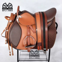 Riding saddle coach double girdle integrated saddle soft comfortable and non-deformable full set of accessories new integrated saddle