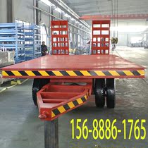 Henan Xinyang Customized Fence Flat Railway Station Airport Luggage Trailer Trailer Trailer