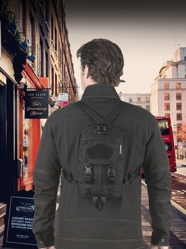 Mei Ma TT12 Multifunctional Nylon Backpack Outdoor City Commuter Single Shoulder Crossbody Bag