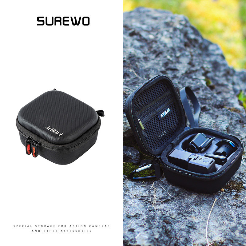 Applicable DJI Greater Xinjiang Lingering Osmo Action 2 Accessories Sports Camera Portable containing bag anti-fall handbag