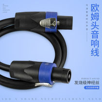 Professional-grade ohm plug speaker speaker cable fever-grade power amplifier audio audio cable XLR connection