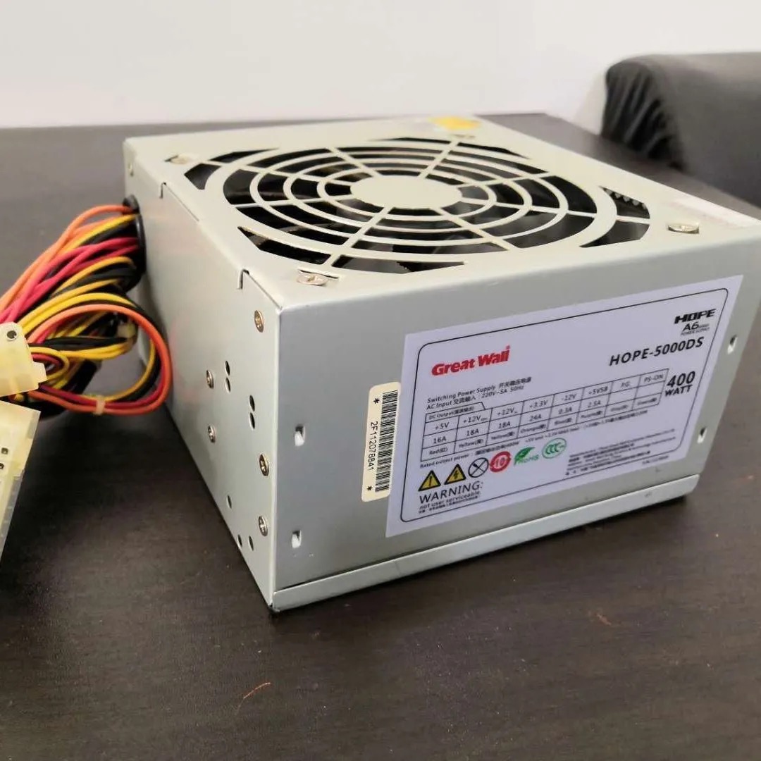 Great Wall Rated 400W Peak 500W High Power Power Computer Power Supply Desktop Desktop Computer Dismantling power