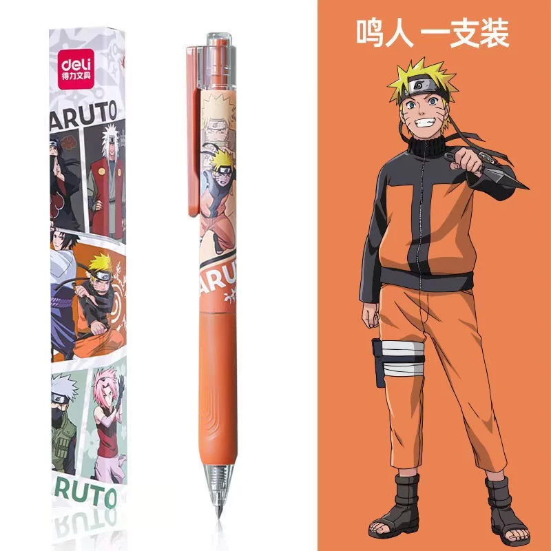 Наруто Слепая коробка Ручка Призрак Blade One Piece Нейтральный Чёрный Водяной Студент полный набор коробочных аниме периферия