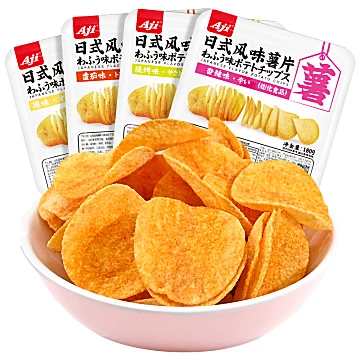 Aji日式风味薯片休闲食品180g