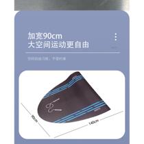 Cross-border oval hot model 140*90cm grinding cushioning and round noise reduction skipping rope pad rubber silicone anti-slip YD095 sports resistant pad