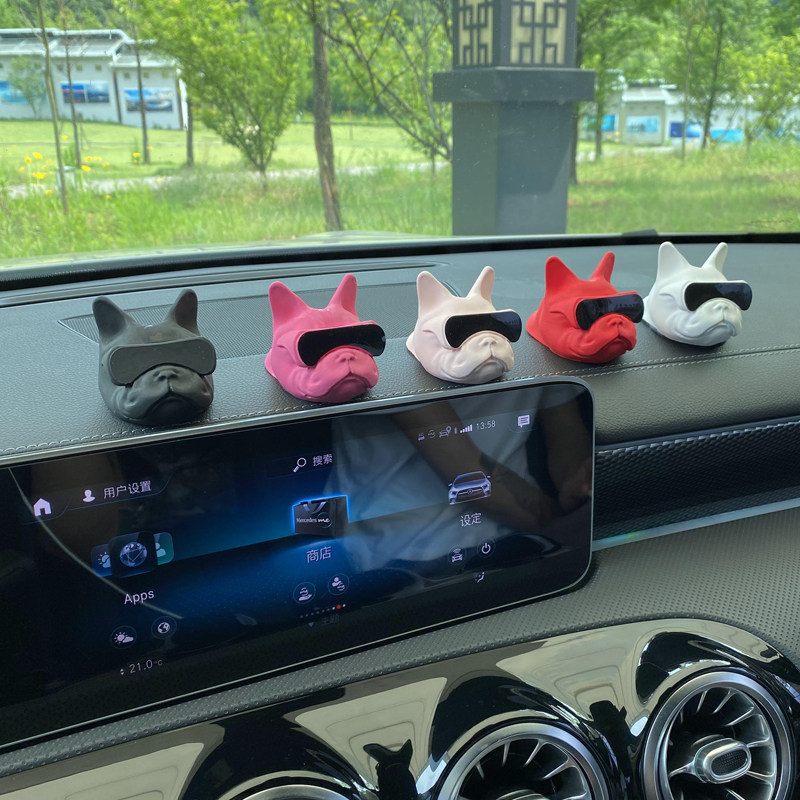 Mercedes-Benz BMW Audi car perfume car aromatherapy fragrance ornaments decoration cute high-end car interior accessories set