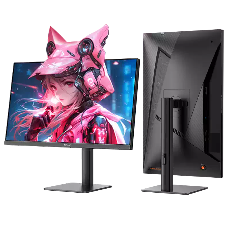 SANC 24.5吋显示器2K FastIPS面板240Hz高刷新率电竞升降旋转支架