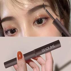 눈썹 크림 염색 눈썹 크림 눈썹 연필 방수 방수 및 오래 지속되고 희미 해지지 않는 진정한 눈썹 파우더 눈썹 브러시 초보자를위한 3- 인 자연 모양
