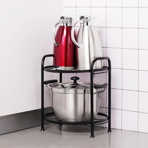 Multi-purpose special floor-to-ceiling pot cover kitchenware four-layer 3-two storage rack Kitchen stainless steel storage rack