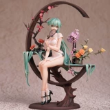 Хацунская аниме два -мерцальная красавица -девочка Мику Мику плавание кроличье кроличье кролика