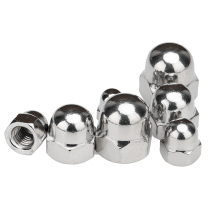 304 201 Stainless steel cover nut 316 Cover nut Decorative cap M3M4M5M6M8M10M12M20
