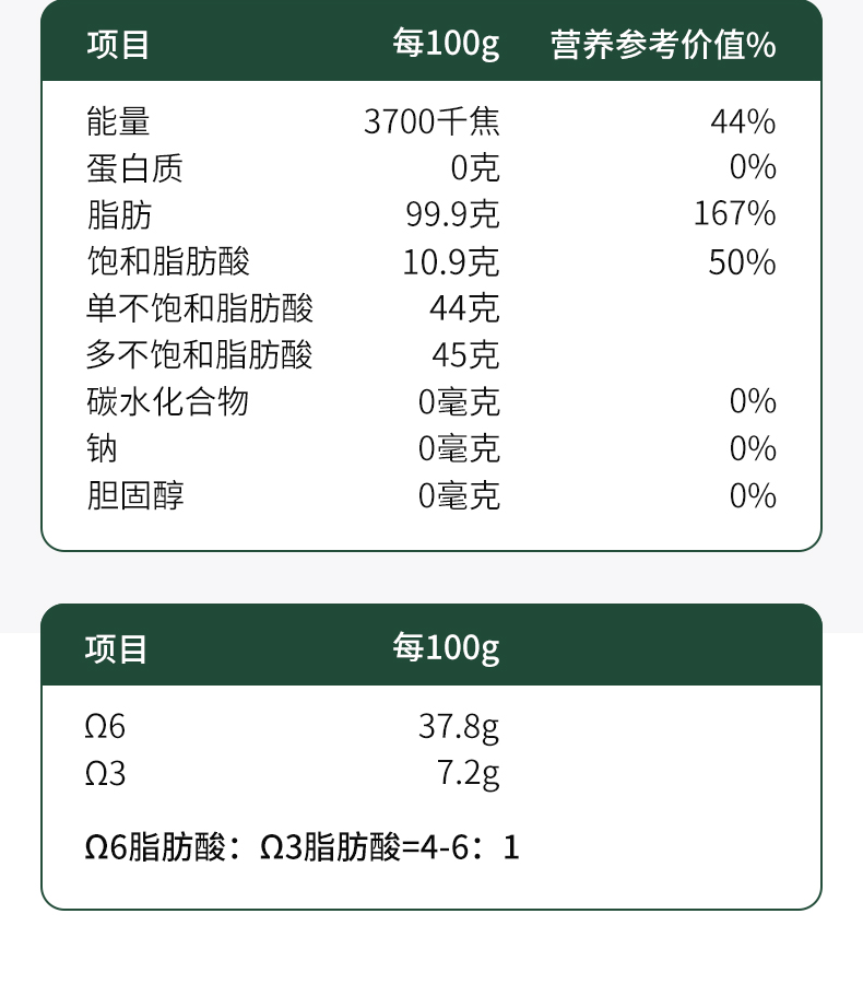 【达努巴玛】植物核桃调和油1L