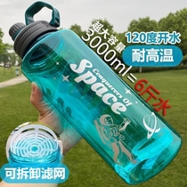 Coupe despace contre lautomne Sport With Handle Explosion Protection Cup Oversize Outdoor Water Cup Hommes And Women Workout Swimming