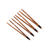 Tea clamp cup washing clamp bamboo carbonized rope binding kung fu tea set accessories tea ceremony spare parts tea tweezers tea cup clamp tea clamp