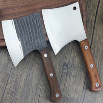 Forged bone chopping ax thickened bone chopping knife butcher commercial household bone chopping knife outdoor kitchen ax machete