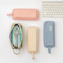 Pen Bag Ins Day Department Girls Large Capacity Multifunction Student Pencil Bag Hand Carry Brief for small group Korean version of pencil case