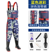 Камуфляжная синяя юбка в складку, комбинезон, увеличенная толщина