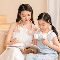 Summer free of leaves Lazy People Hang Neck Fan Portable mini hanging neck hanging neck mute Dormitory Small Electric Fan