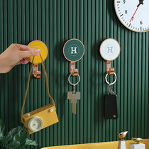 Hook-Free Punches Powerful Load-bearing Viscose Wall Door-to-door Rear Kitchen Bathroom Dorm Clothes Without Mark-adhesive Sticky Hook