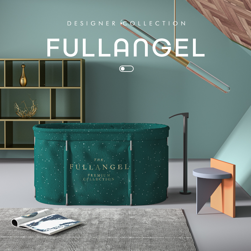 Folding Bubble Bath Tub Large Adult Home Children Full Body Bath Tub Simple Portable Thickened Thermal Insulation Bath God