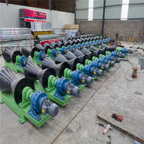 Spiral pipe unit equipment accessories hydraulic pressure testing machine beveling and chamfering machine pipe extruder V-shaped conveyor roller