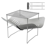 Титановая пожарная платформа на открытом воздухе Ultra -Slight Multi -функциональная нагревательная печь Бон NOES Печь для барбекю