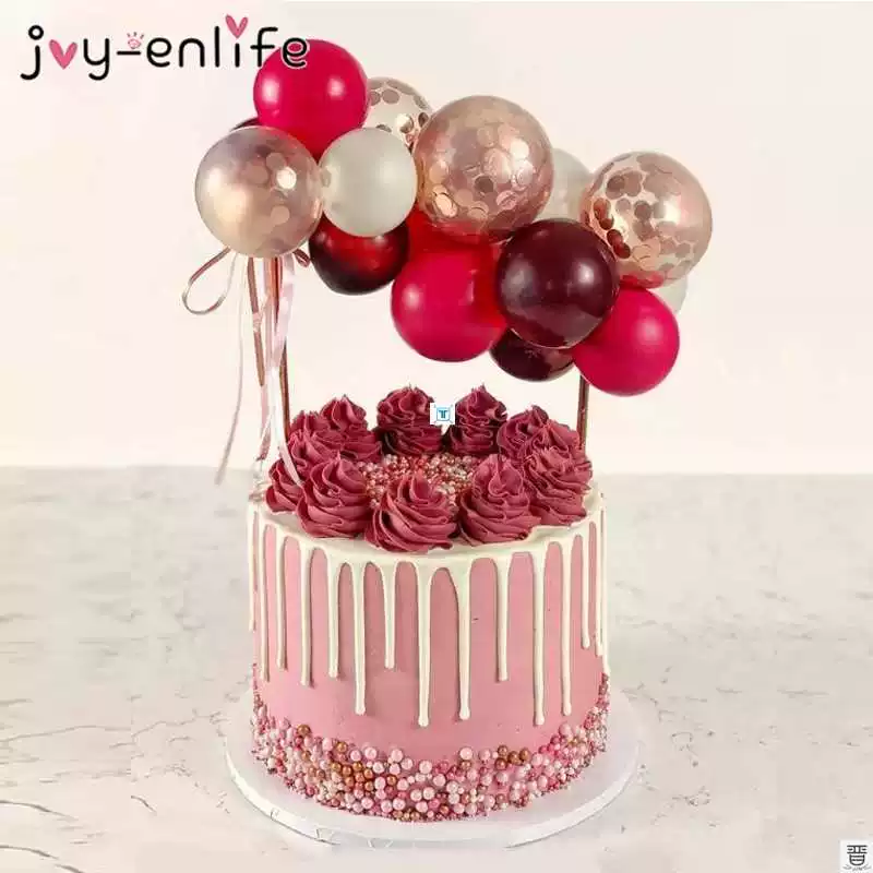 [Фламинго свадебные торты топперы воздушный шарики топпер для кексов]
