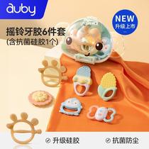 Hand-rock tattoo grabbing training toys can bite the stick 0-3-6