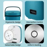 1,2 л рисоварки с пароваркой с интеллектуальным сенсорным экраном модель 1-3 в Австралии местная доставка бесплатная доставка