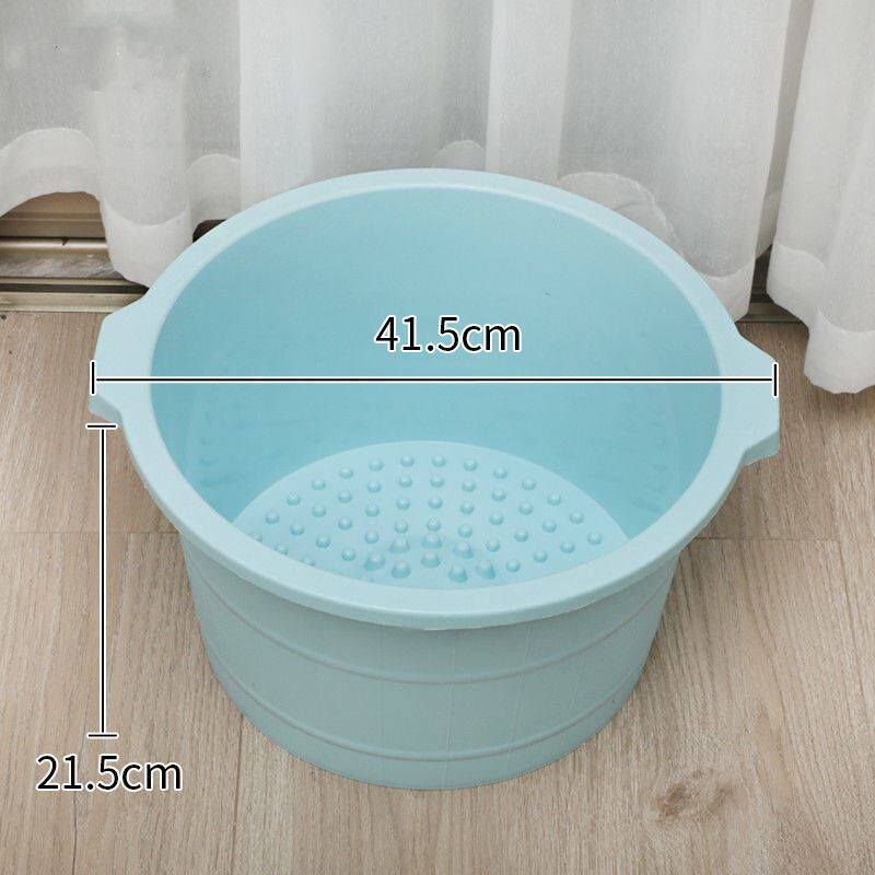 Health Wellness Foot Bath Plus High Washbasin Winter Ladies Greater Massage Footbath plastic Bubble-footed Home Bubble Bath