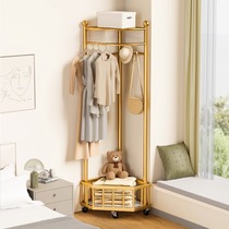 Nordic Light Extravagant Corner Hanger Ground Floor Bedroom Hanging Hanger Multifunction Home Living Room Clothes Hanger Easy Cloakhat Rack