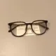 Очки, темно-коричневый цвет