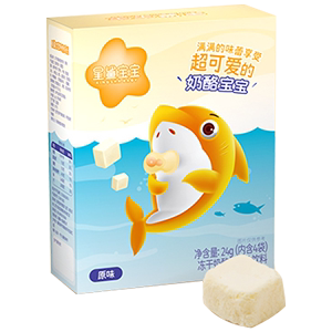 【星鲨】婴幼儿益生菌冻干奶酪块