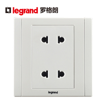 TCL Legrand switch socket switch panel four 4 holes two two flat plug wall power home 86 type concealed