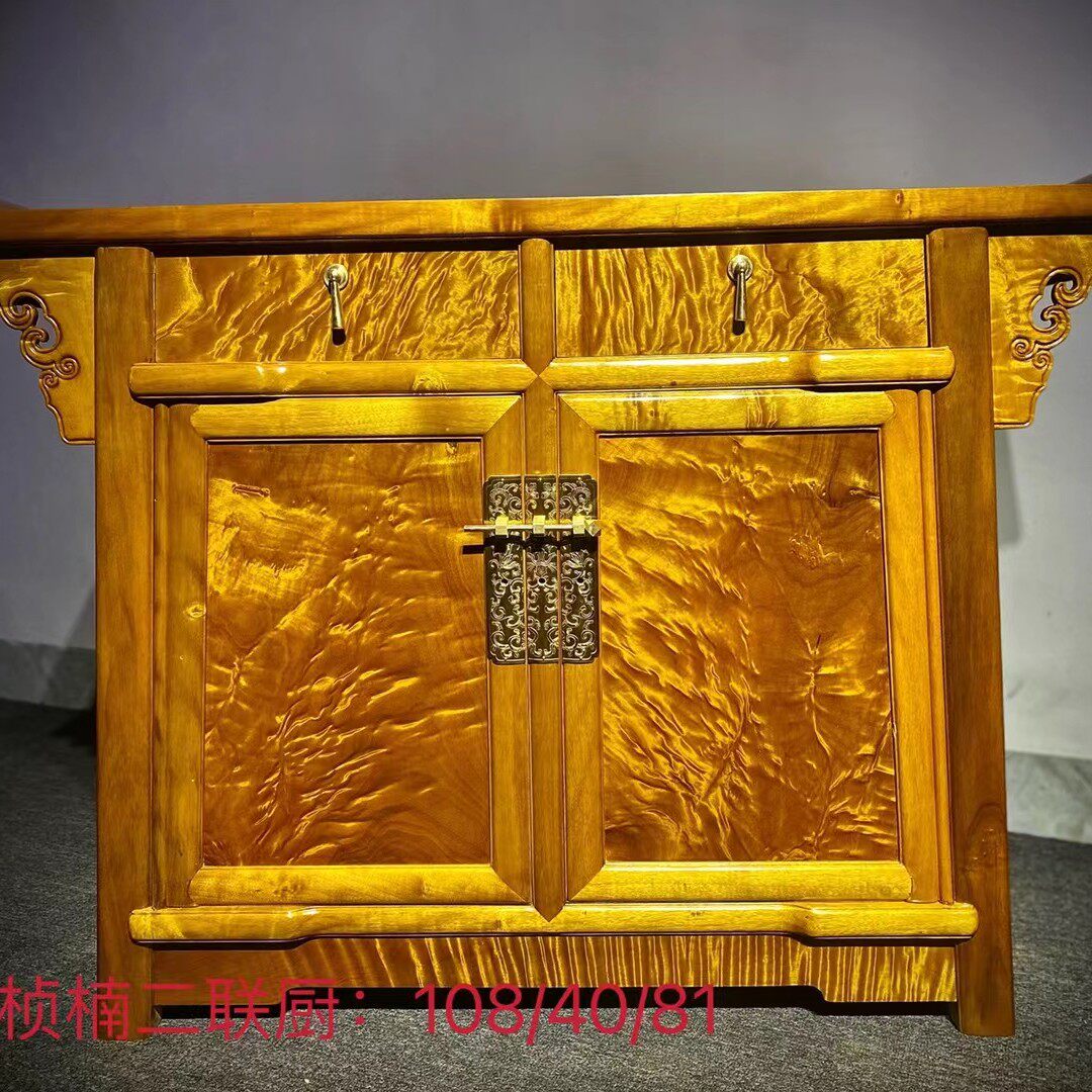 Jinsi Nanmu Buddha table for Taiwan solid wood antique dining cabinet Shentai God of Fortune worship table classical table collection custom