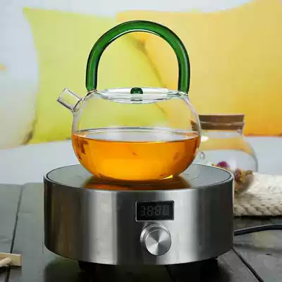 Heat-resistant glass teapot kettle thickened lifting pot boiling kettle kettle bubble teapot kung fu tea set large capacity